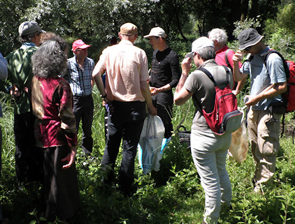 excursie in de oeverlanden